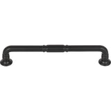 Top Knobs TK1004BLK Kent 6 5/16" Center to Center Bar Pull Flat Black