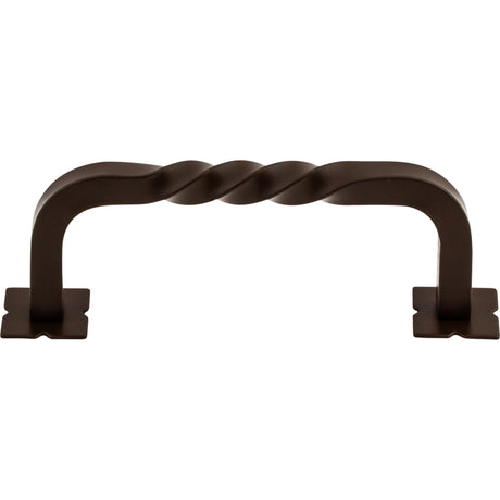 Top Knobs M784 Square Twist 3 3/4" Center to Center Bar Pull Oil Rubbed Bronze
