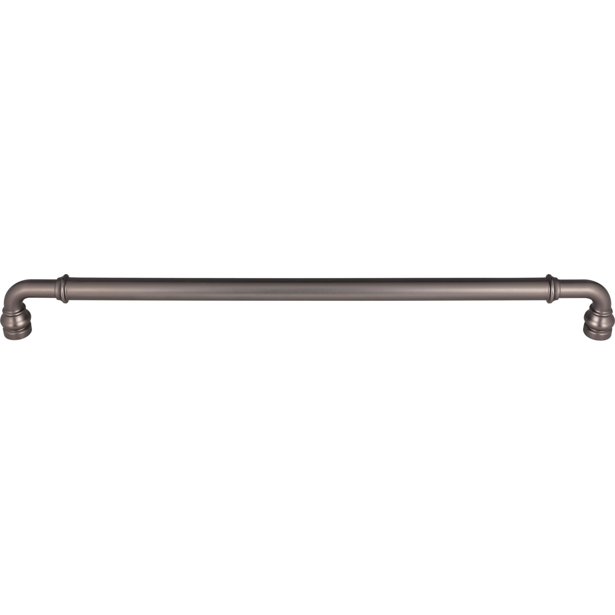 Top Knobs TK891AG Brixton 18" Center to Center Appliance Pull Ash Gray