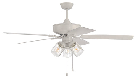 Craftmade OP104W5 white ceiling fan blades included