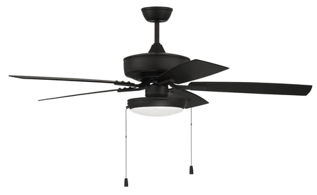 Craftmade OP119FB5 flat black ceiling fan blades included