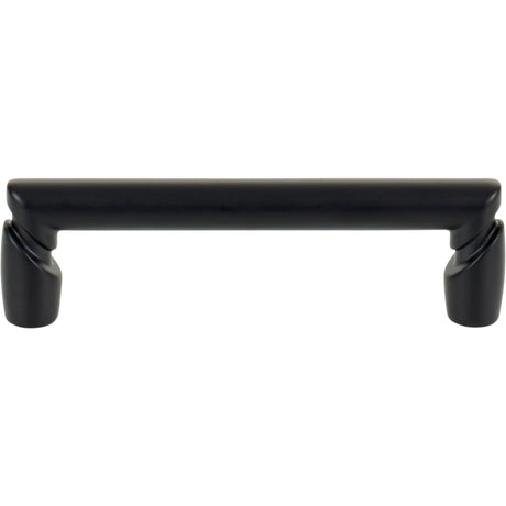 Top Knobs TK3132BLK Florham 3 3/4" Center to Center Bar Pull Flat Black