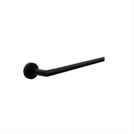 Orca Hardware 3624-BL Swirl 24 Inch Towel Bar Set Black