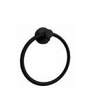 Orca Hardware 3760-BL Camano Towel Ring Black