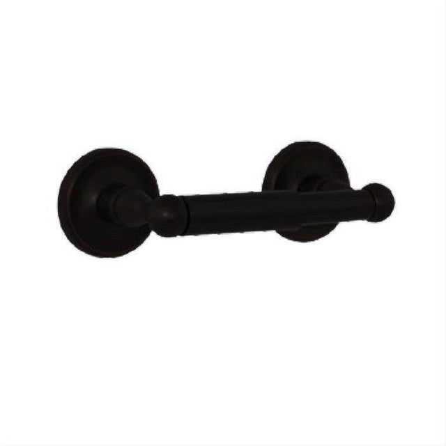Orca Hardware 4852-BL Blakely Toilet Tissue Holder W/Plastic Tube Black