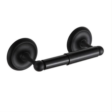 Orca Hardware 4952-BL Whidbey Toilet Tissue Holder W/Plastic Tube Black
