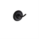 Orca Hardware 4954-BL Whidbey Double Robe Hook Black