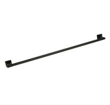 Orca Hardware 5224-BL Ripple 24 Inch Towel Bar Set Black