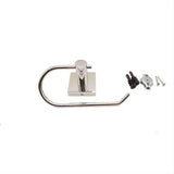 Orca Hardware 5856-CH Vashon Curved Euro Toilet Tissue Holder Bright Polished Chrome