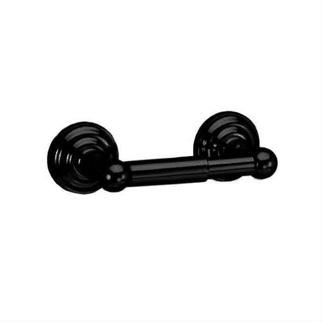 Orca Hardware 9152-BL Waldron Toilet Tissue Holder W/Plastic Tube Black