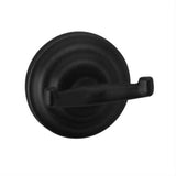 Orca Hardware 9154-BL Waldron Double Robe Hook Black
