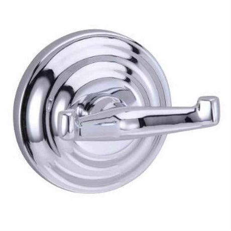 Orca Hardware 9154-CH Waldron Double Robe Hook Bright Polished Chrome