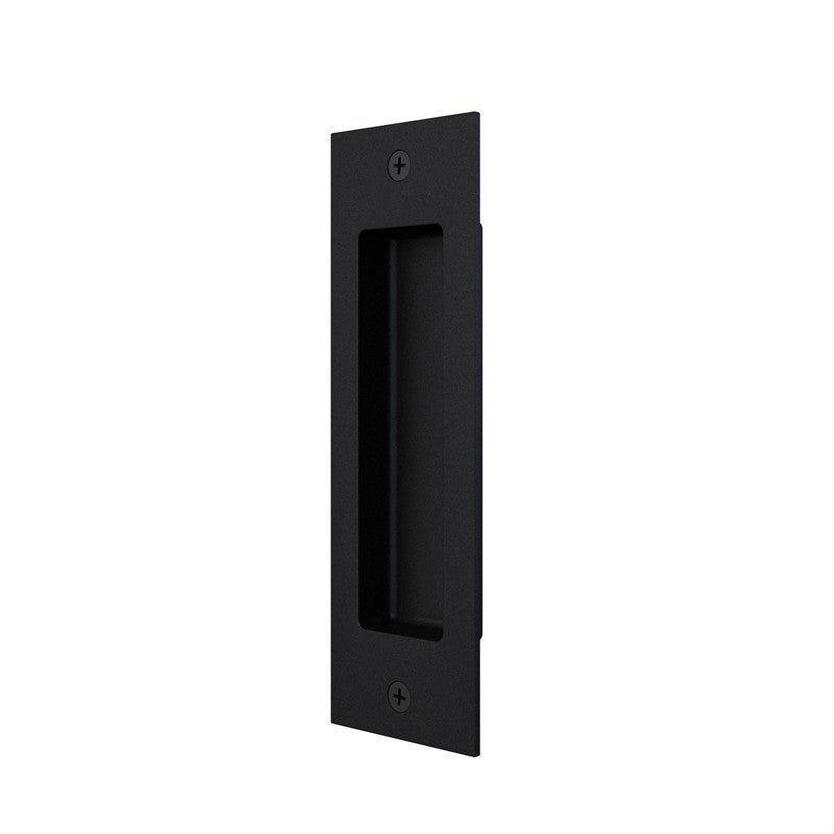 Orca Hardware AH-RECPULL-BL-6.5-6.5 Rectangular Pull For Sliding Doors Black