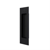 Orca Hardware AH-RECPULL-BL-6.5-6.5 Rectangular Pull For Sliding Doors Black