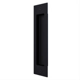 Orca Hardware AH-RECPULL-BL-8-8 Rectangular Pull For Sliding Doors Black