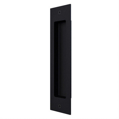 Orca Hardware AH-RECPULL-BL-8-8 Rectangular Pull For Sliding Doors Black