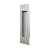 Orca Hardware AH-RECPULL-SS-6.5-6.5 Rectangular Pull For Sliding Doors Satin Stainless Steel
