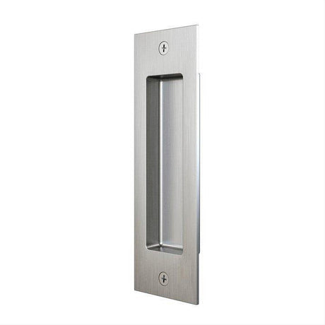 Orca Hardware AH-RECPULL-SS-6.5-6.5 Rectangular Pull For Sliding Doors Satin Stainless Steel