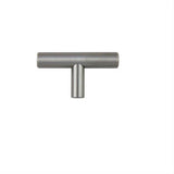 Orca Hardware CK-10200-SS CK-10201 T-Pull Bar Silver Tone