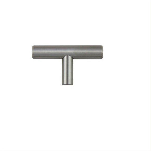 Orca Hardware CK-10200-SS CK-10201 T-Pull Bar Silver Tone