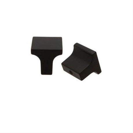 Orca Hardware CK-17025-BL Square Cabinet Knob Black