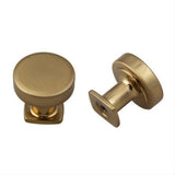 Orca Hardware CK-18032-RG Round Cabinet Knob Gold Tone