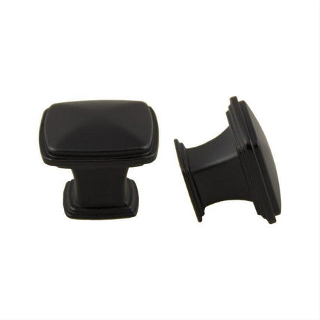 Orca Hardware CK-20032-BL Baker Cabinet Knob Black