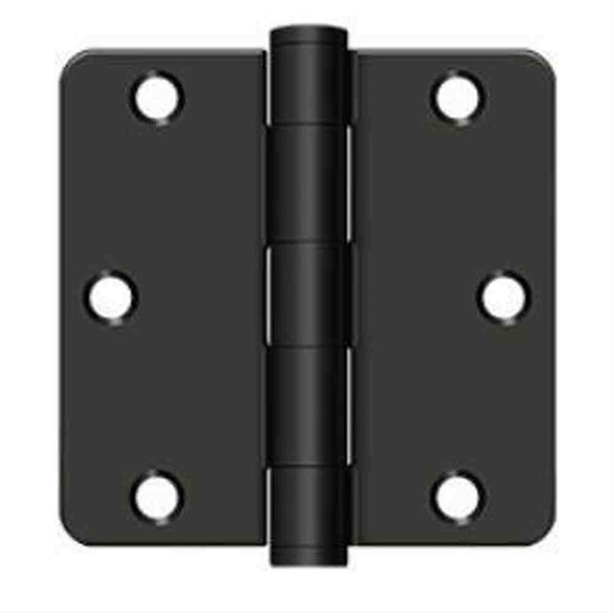 Orca Hardware COM3514-10B 3.5" x 3.5" x 1/4" Plain Bearing Hinge Oil Rubbed Dark Bronze