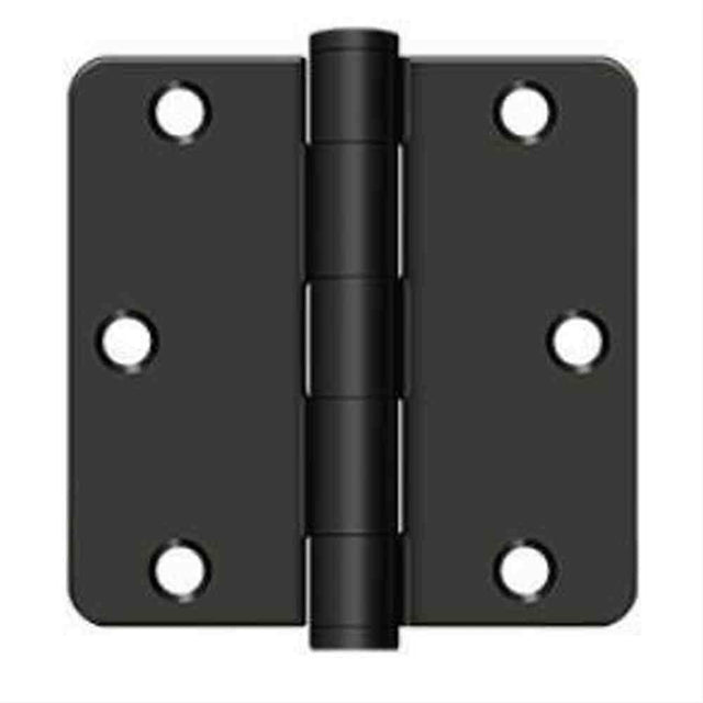 Orca Hardware COM3514-10B 3.5" x 3.5" x 1/4" Plain Bearing Hinge Oil Rubbed Dark Bronze