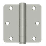 Orca Hardware COM3514-15 3.5" x 3.5" x 1/4" Plain Bearing Hinge Satin Nickel