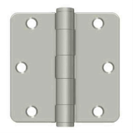 Orca Hardware COM3514-15 3.5" x 3.5" x 1/4" Plain Bearing Hinge Satin Nickel