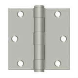 Orca Hardware COM3535-15 3.5" x 3.5" Plain Bearing Hinge Satin Nickel