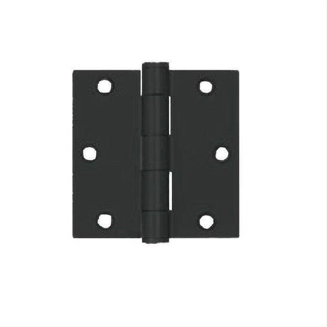 Orca Hardware COM3535-19 3.5" x 3.5" Plain Bearing Hinge Black