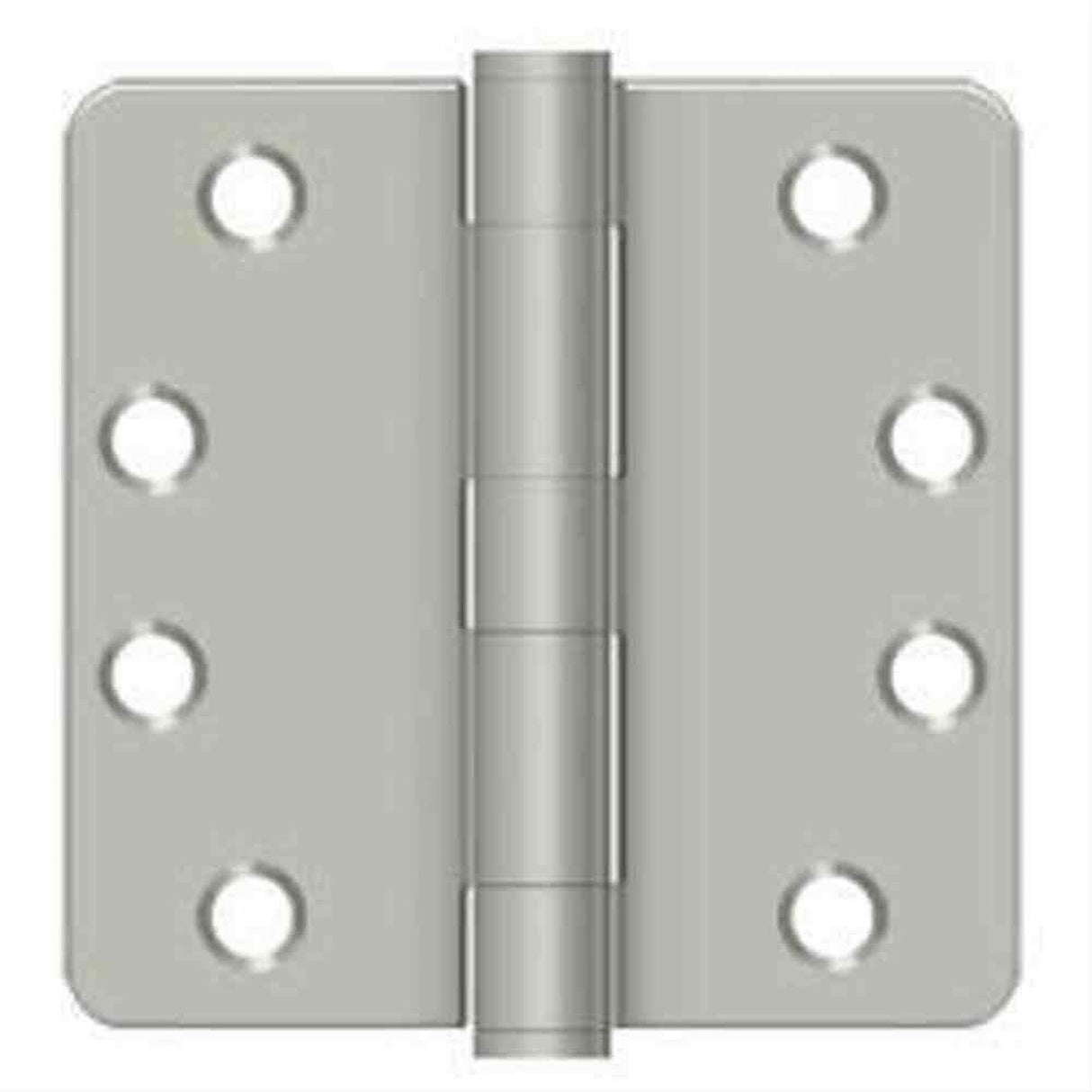 Orca Hardware COM4014-15 4" x 4" x 1/4" Plain Bearing Hinge Satin Nickel