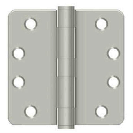 Orca Hardware COM4014-15 4" x 4" x 1/4" Plain Bearing Hinge Satin Nickel