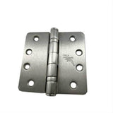 Orca Hardware COM4014BB-26 4" x 4" x 1/4" Ball Bearing Hinge Bright Polished Chrome