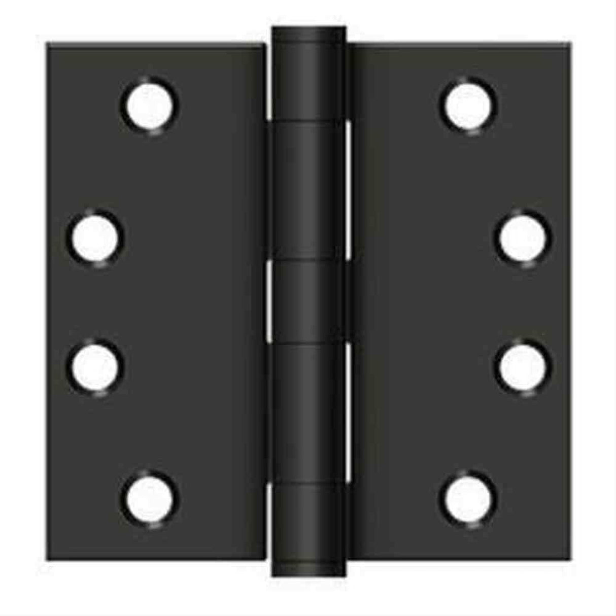 Orca Hardware COM4040-10B 4" x 4" Plain Bearing Hinge Oil Rubbed Dark Bronze