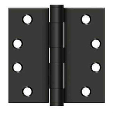 Orca Hardware COM4040-10B 4" x 4" Plain Bearing Hinge Oil Rubbed Dark Bronze