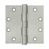 Orca Hardware COM4040-15 4" x 4" Plain Bearing Hinge Satin Nickel
