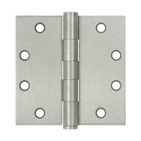 Orca Hardware COM4040-15 4" x 4" Plain Bearing Hinge Satin Nickel