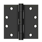 Orca Hardware COM4545BB-10B-NRP-NRP 4.5" x 4.5" Ball Bearing Hinge with NRP Oil Rubbed Dark Bronze