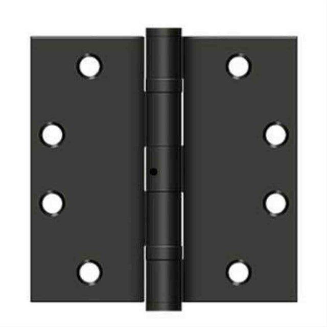 Orca Hardware COM4545BB-10B-NRP-NRP 4.5" x 4.5" Ball Bearing Hinge with NRP Oil Rubbed Dark Bronze