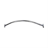 Orca Hardware CSCR60-CH 6 Foot Adjustable Curved Shower Curtain Rod With Holders Bright Polished Chrome
