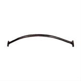 Orca Hardware CSCR60-ORB 6 Foot Adjustable Curved Shower Curtain Rod With Holders Oil Rubbed Dark Bronze