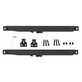 Orca Hardware FT-SOFTCLOSE-BL Soft Close for Barn Door-Flat Track (2/Set) Black
