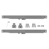Orca Hardware FT-SOFTCLOSE-GR Soft Close for Barn Door-Flat Track (2/Set) Grey