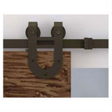 Orca Hardware FTHS-HANGER-OB Barn Door-Flat Track Horseshoe Shaped Hanger Oil Rubbed Bronze
