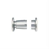 Orca Hardware MSRHAD-CH Adjustable Shower Curtain Rod Holder, Metal Bright Polished Chrome