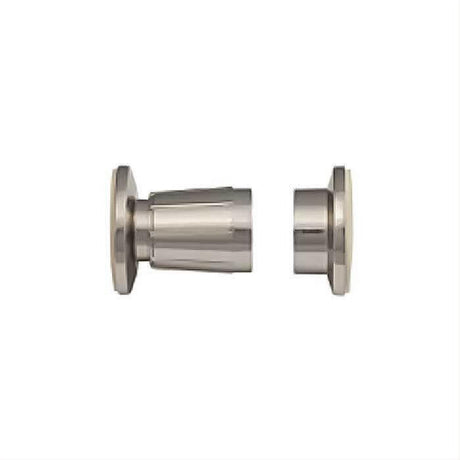 Orca Hardware MSRHAD-SN Adjustable Shower Curtain Rod Holder, Metal Satin Nickel