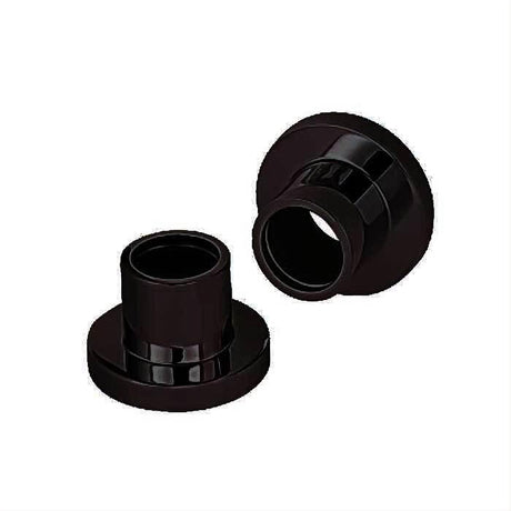Orca Hardware SMSRH-ORB Straight Modern Shower Curtain Rod Holder Oil Rubbed Dark Bronze